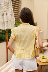 Blouse KORÉA - Jaune
