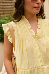Blouse KORÉA - Jaune