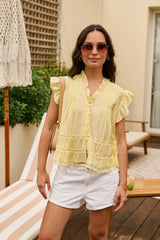 Blouse KORÉA - Jaune